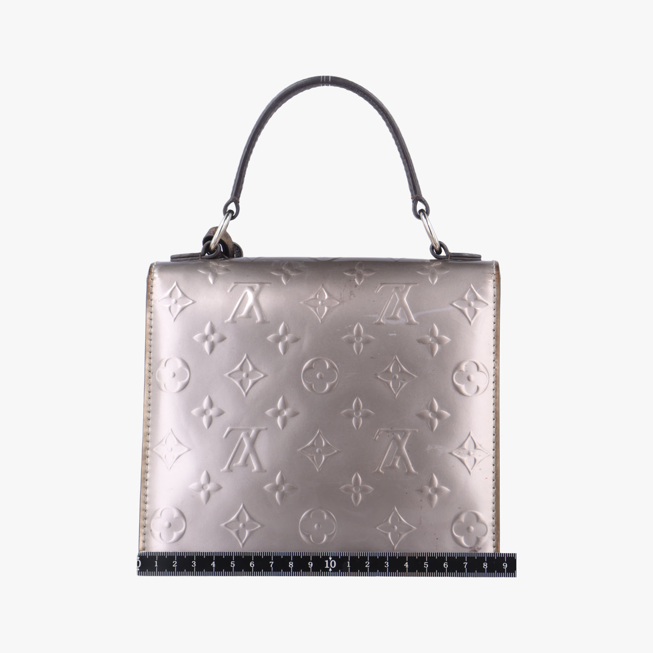 Pre-owned Louis Vuitton Spring Street PM Rose Pale Enamel × Coated Canvas M90502 shoulderbag | stylenewstar