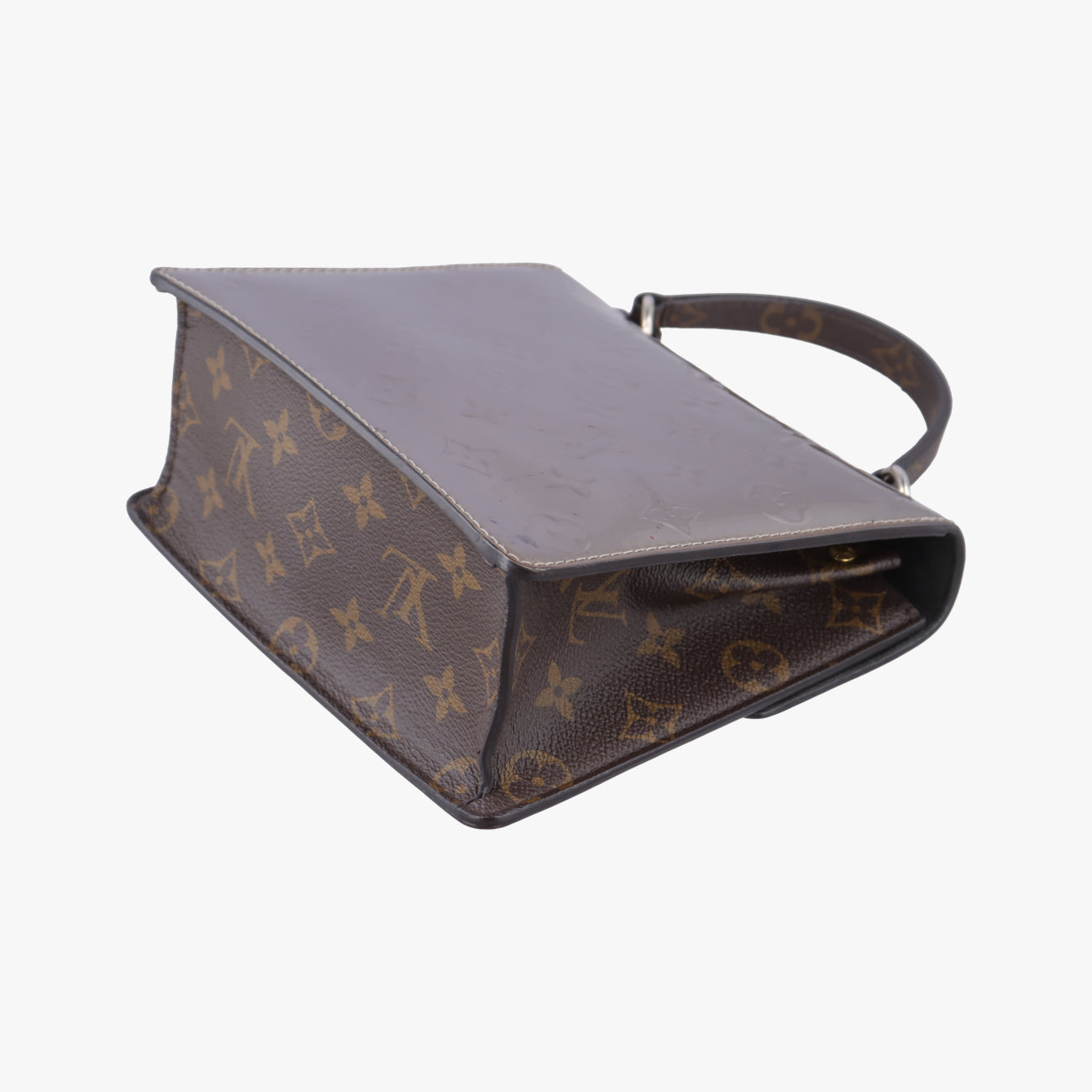 Pre-owned Louis Vuitton Spring Street PM Rose Pale Enamel × Coated Canvas M90502 shoulderbag | stylenewstar