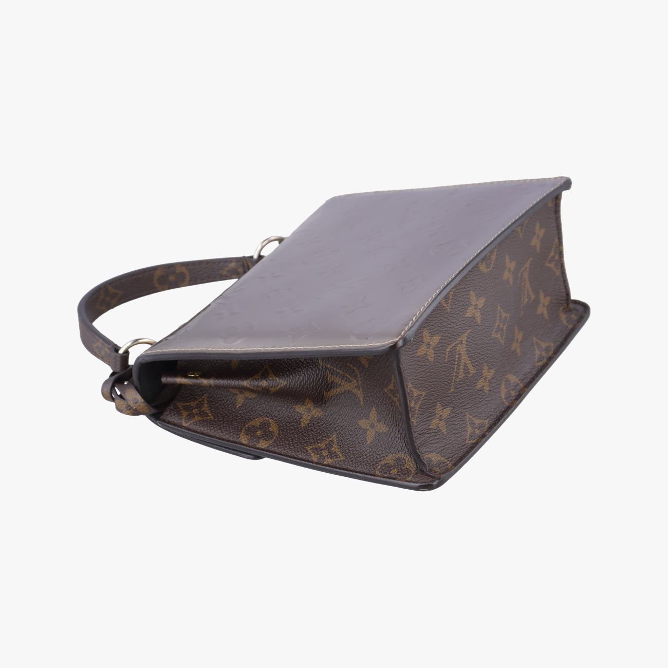 Pre-owned Louis Vuitton Spring Street PM Rose Pale Enamel × Coated Canvas M90502 shoulderbag | stylenewstar