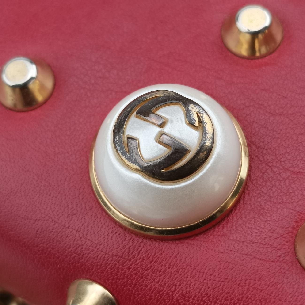 Secondhand Gucci Padlock Red Leather 432182 shoulderbag | stylenewstar