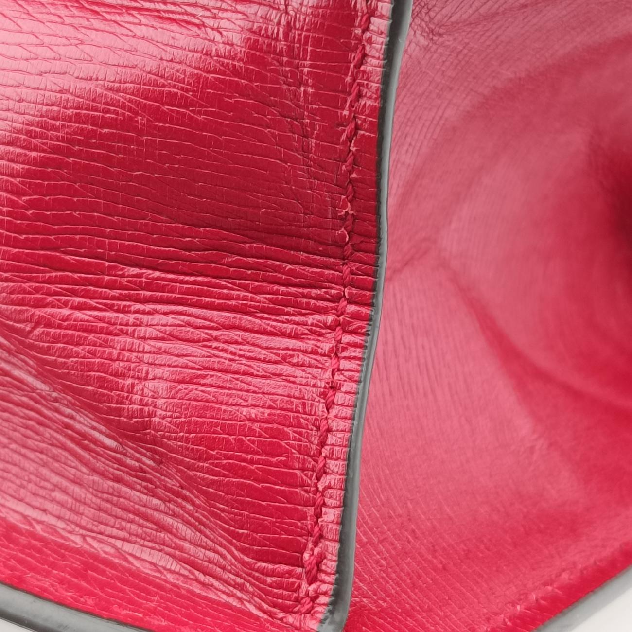 Pre-owned Gucci Sylvie red×Multicolour Leather 470270 shoulderbag | stylenewstar