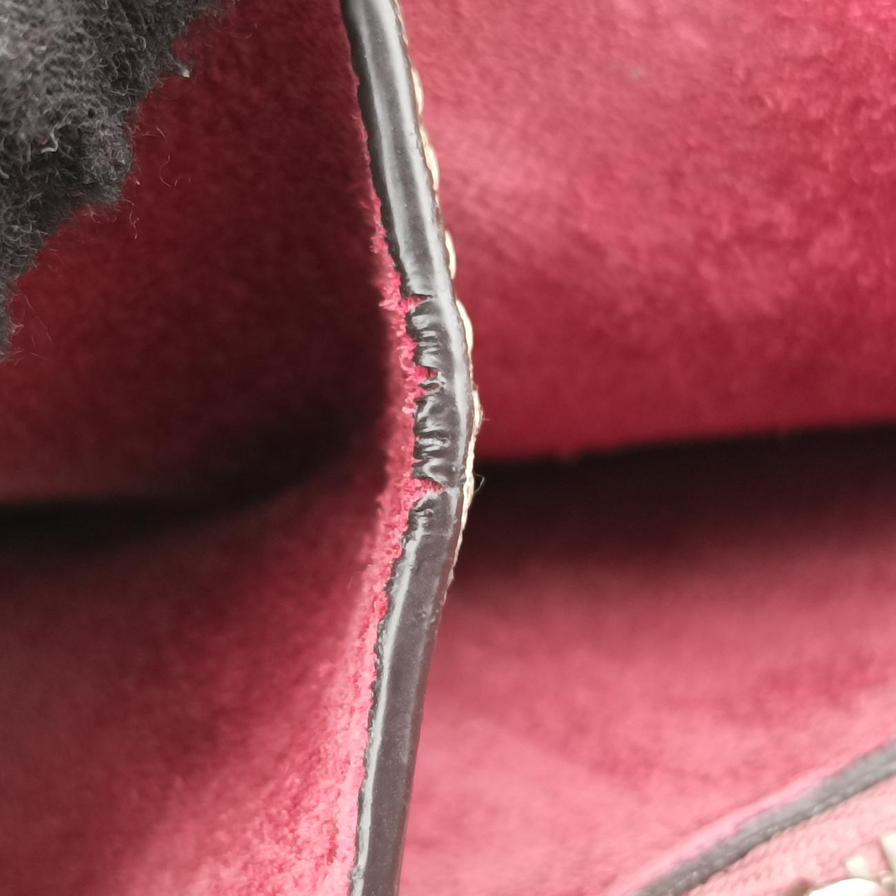 Pre-owned Gucci Dionysus beige×red×multicolor PVC coated canvas 400235 shoulderbag | stylenewstar