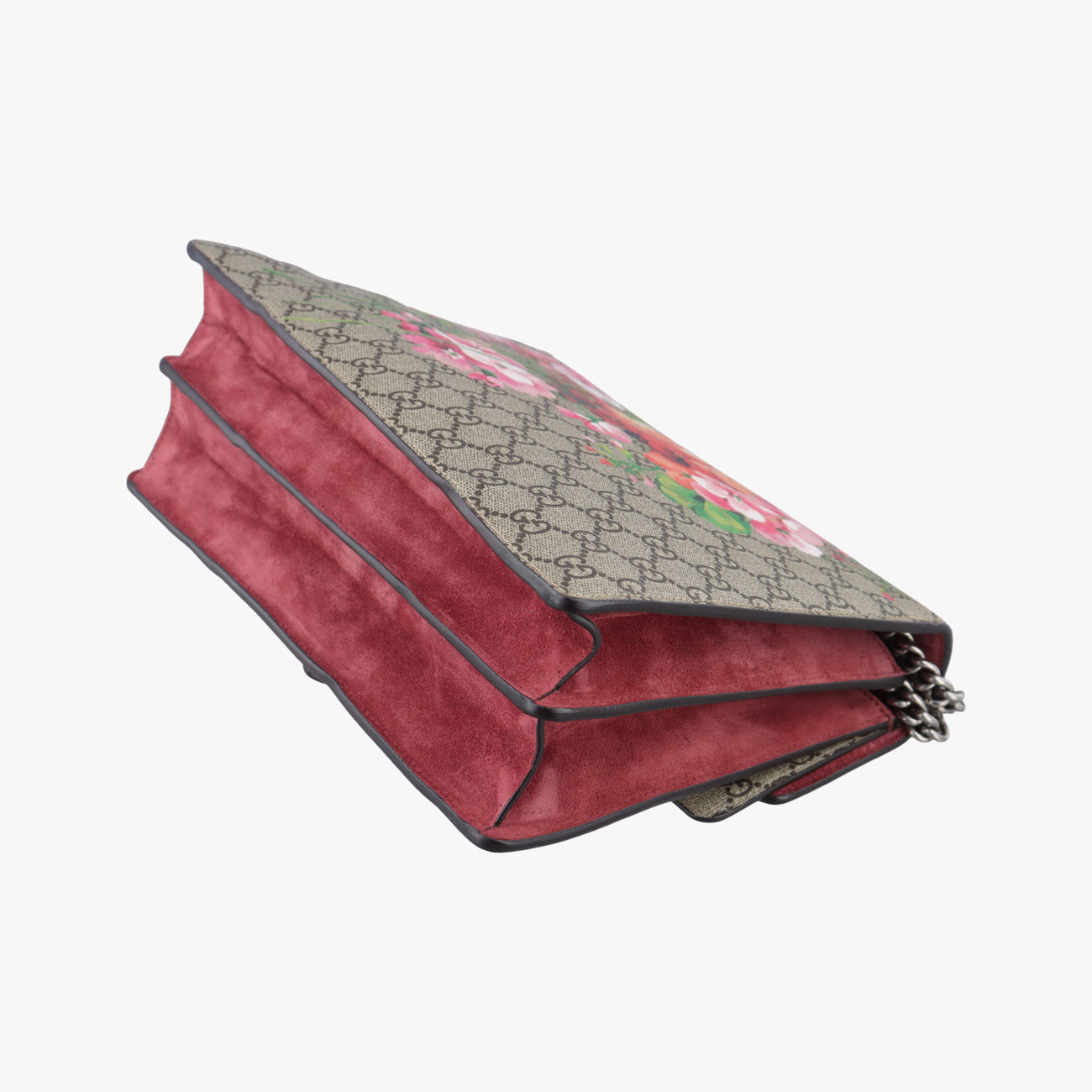 Pre-owned Gucci Dionysus beige×red×multicolor PVC coated canvas 400235 shoulderbag | stylenewstar