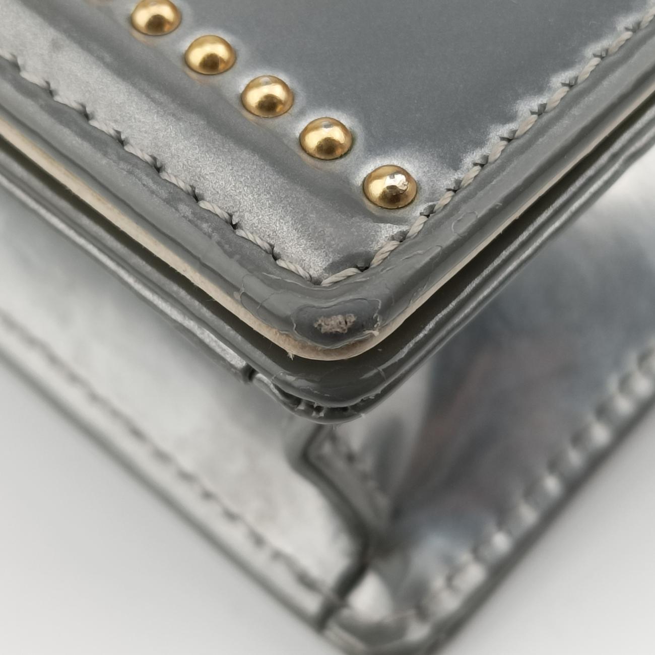 Secondhand Christian Dior Diorama Silver Patent　  shoulderbag | stylenewstar