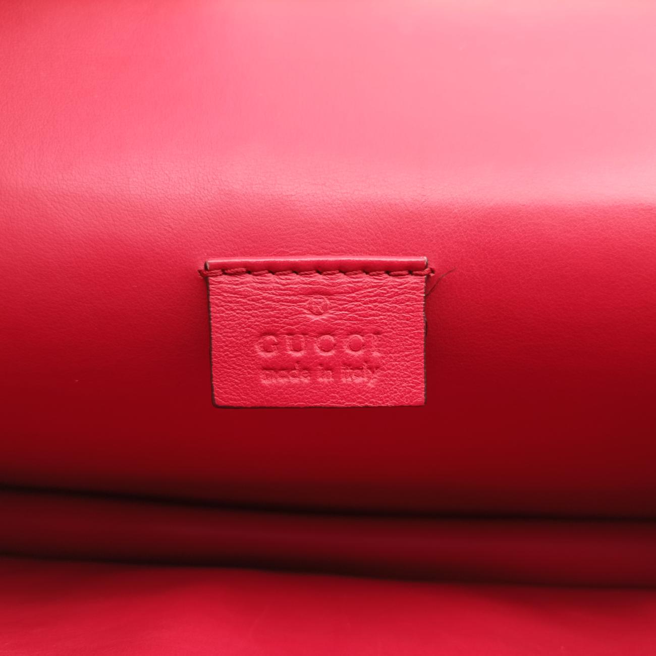 Secondhand Gucci Dionysus Red suede 400249 shoulderbag | stylenewstar