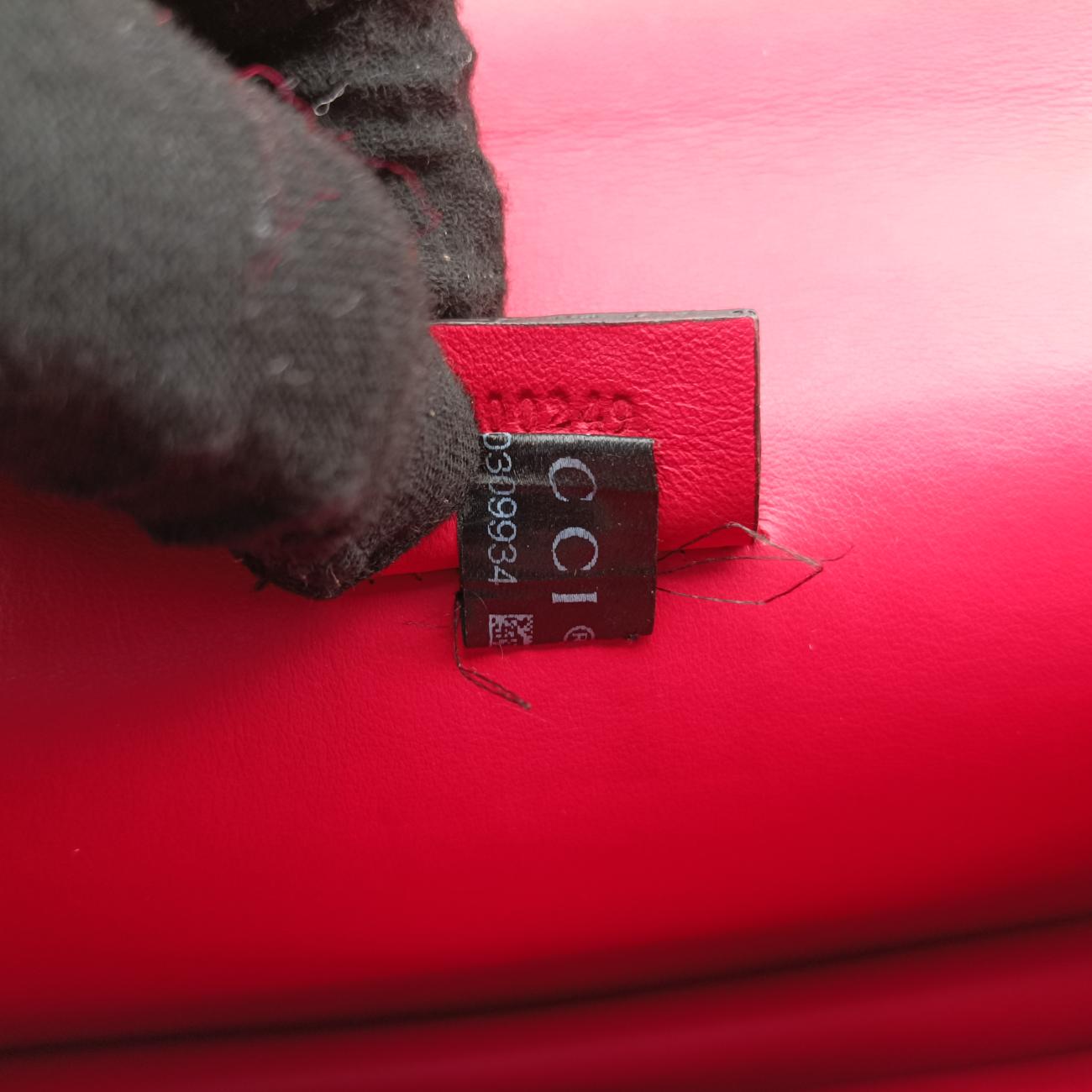 Secondhand Gucci Dionysus Red suede 400249 shoulderbag | stylenewstar