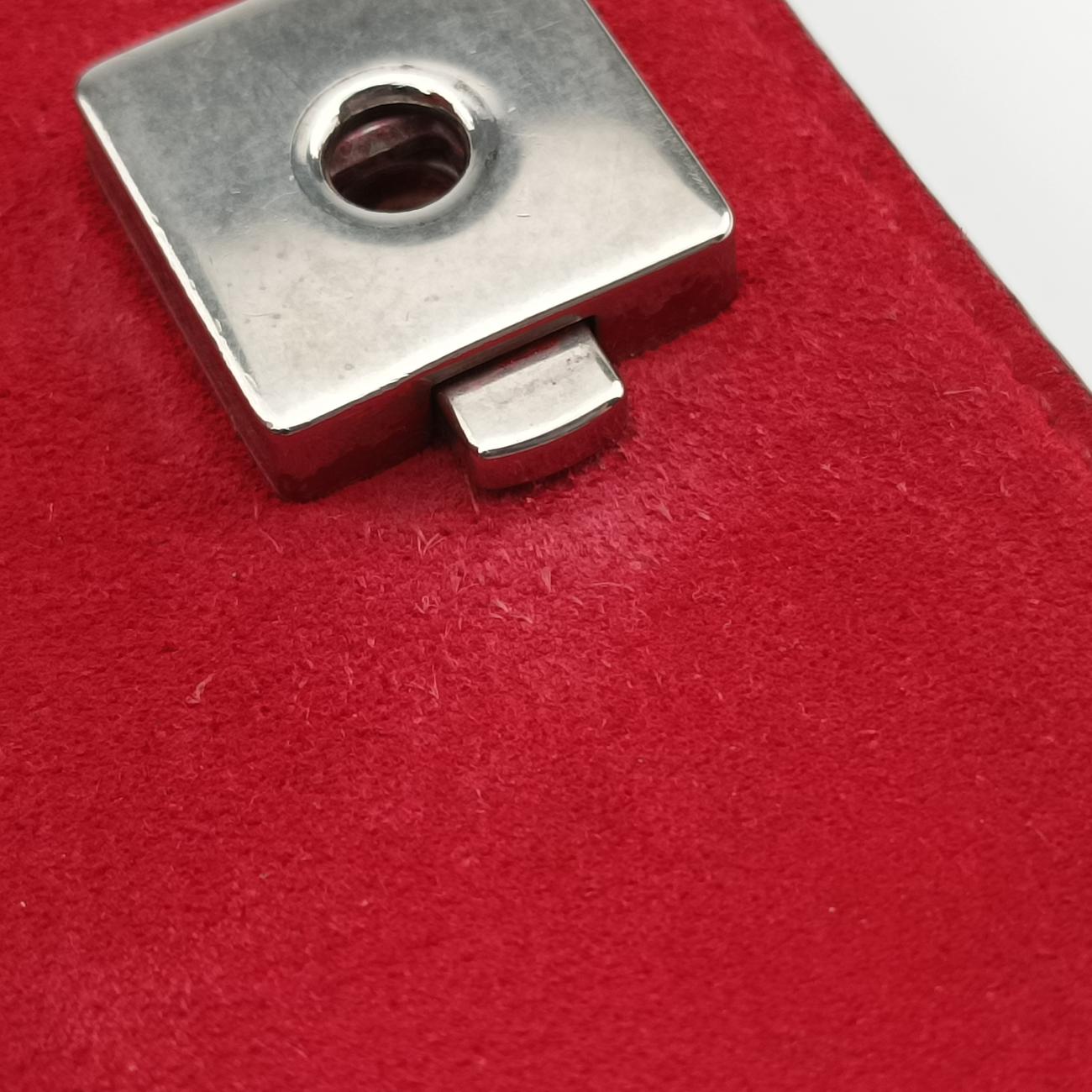 Secondhand Gucci Dionysus Red suede 400249 shoulderbag | stylenewstar