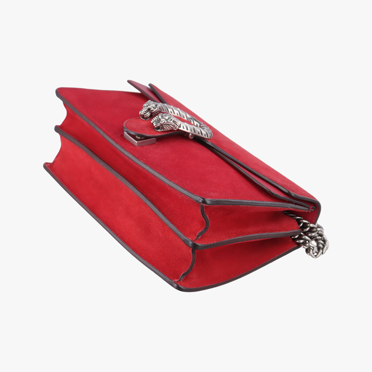 Secondhand Gucci Dionysus Red suede 400249 shoulderbag | stylenewstar