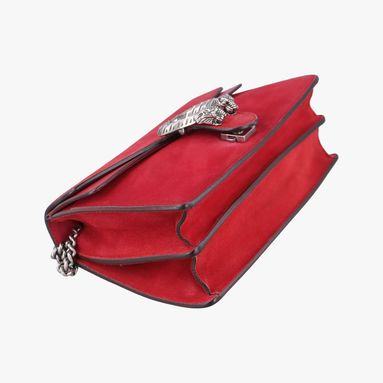 Secondhand Gucci Dionysus Red suede 400249 shoulderbag | stylenewstar
