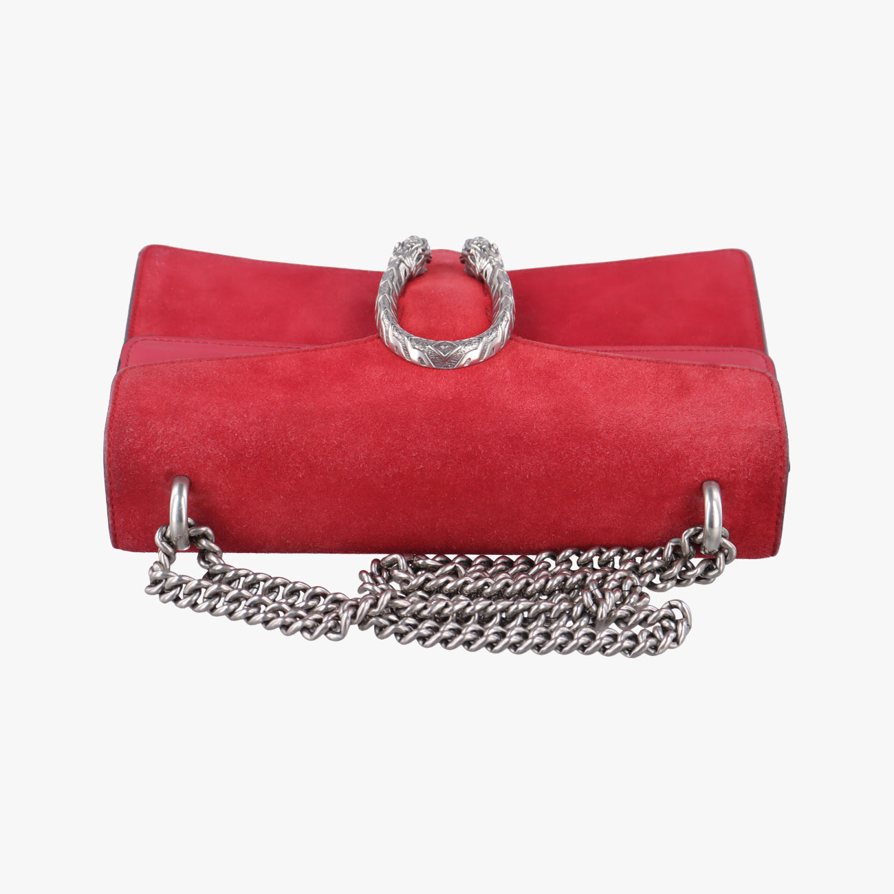 Secondhand Gucci Dionysus Red suede 400249 shoulderbag | stylenewstar