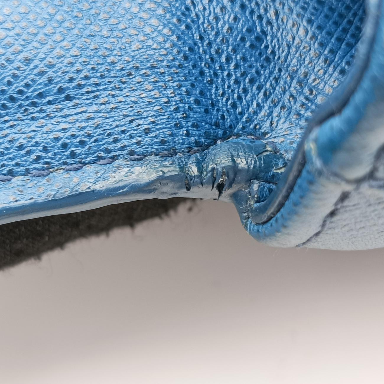 Secondhand Prada Sound Rock Blue Saffiano Leather BT0974 shoulderbag | stylenewstar