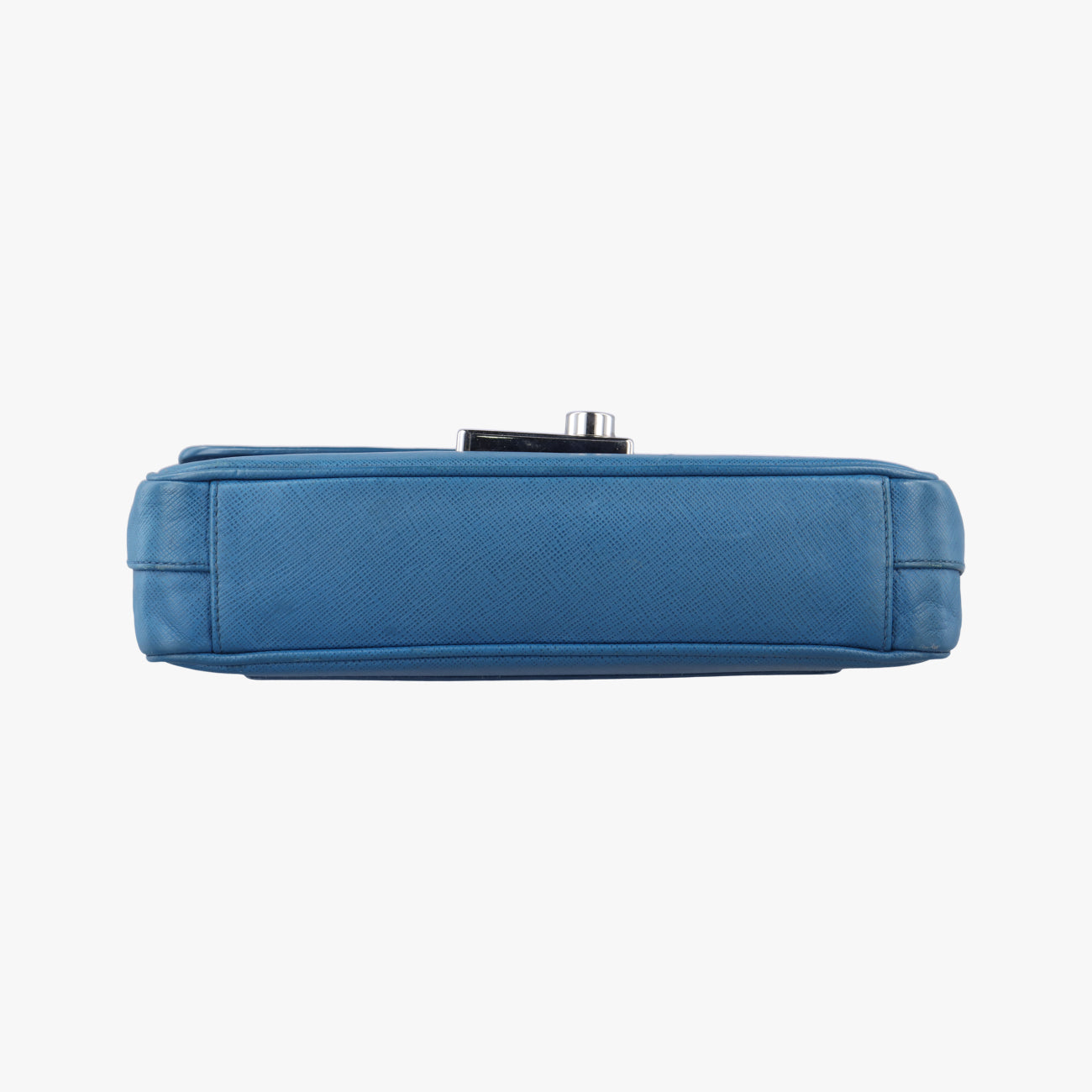 Secondhand Prada Sound Rock Blue Saffiano Leather BT0974 shoulderbag | stylenewstar