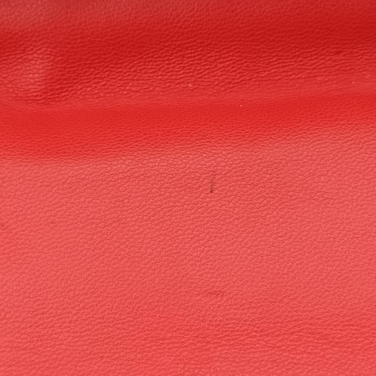 Vintage Fendi Be Baguette Red×Brown Leather 8BR677 shoulderbag | stylenewstar