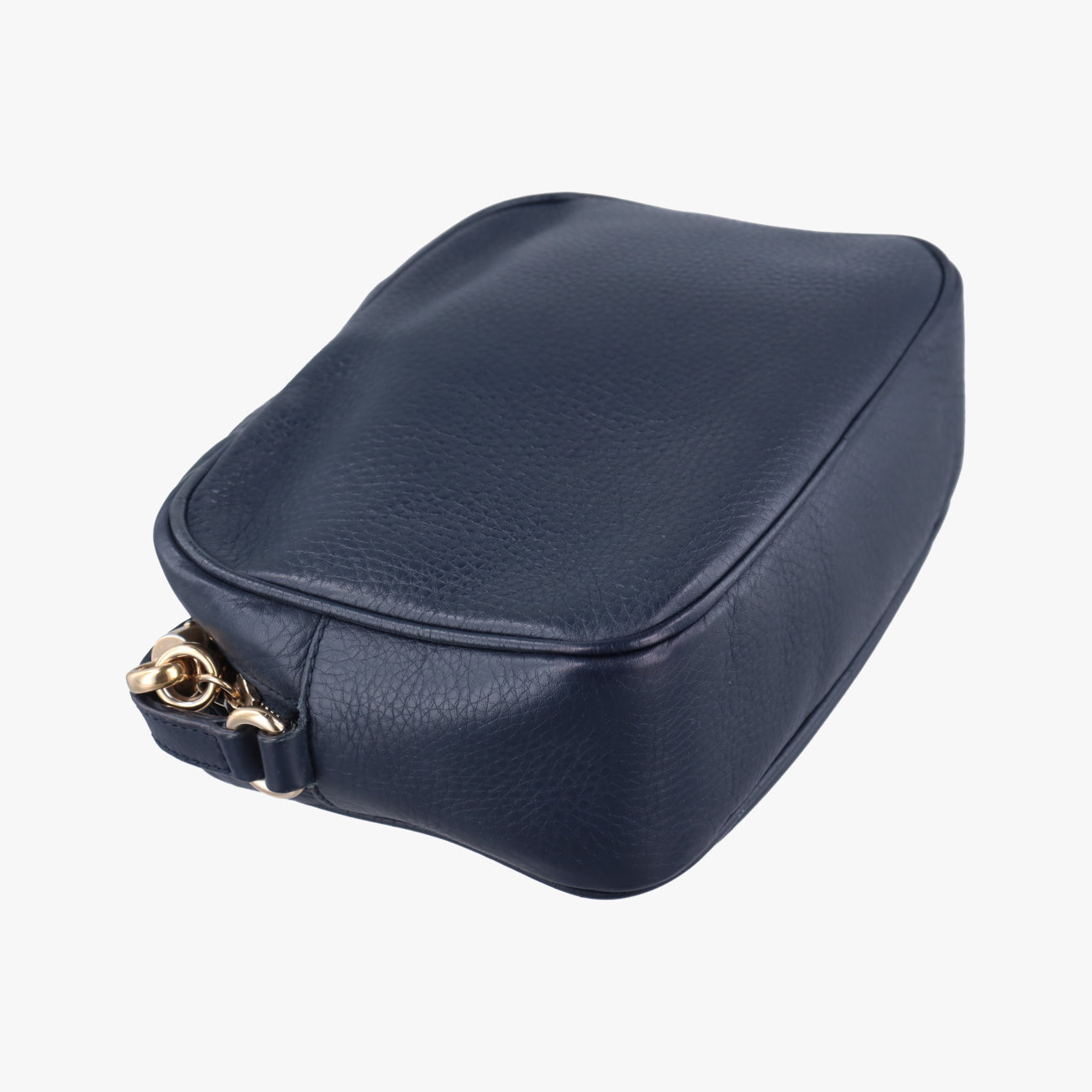Pre-owned Gucci Soho Navy Leather 308364 shoulderbag | stylenewstar
