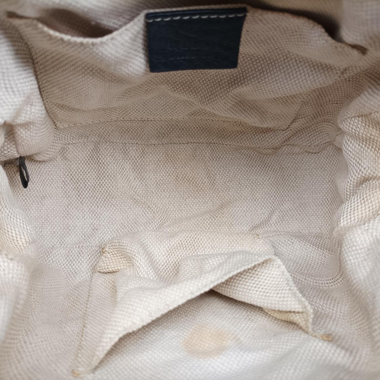 Pre-owned Gucci Soho Navy Leather 308364 shoulderbag | stylenewstar