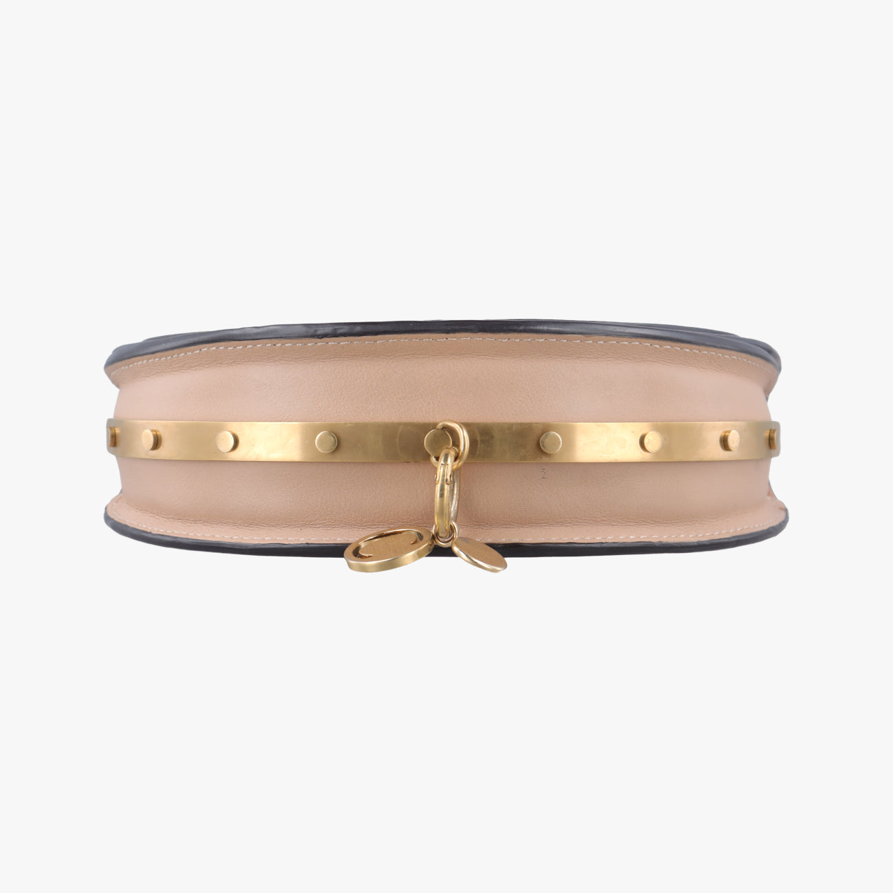 Pre-owned Chloe Nile Minaudiere Pink Leather  shoulderbag | stylenewstar