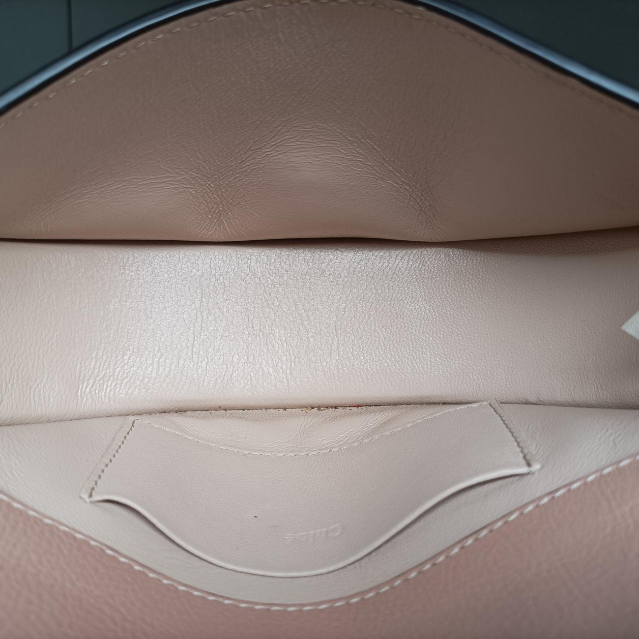 Pre-owned Chloe Nile Minaudiere Pink Leather  shoulderbag | stylenewstar