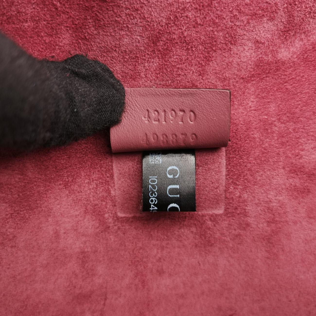 Secondhand Gucci Dionysus beige×red×multicolor PVC coated canvas 421970 shoulderbag | stylenewstar