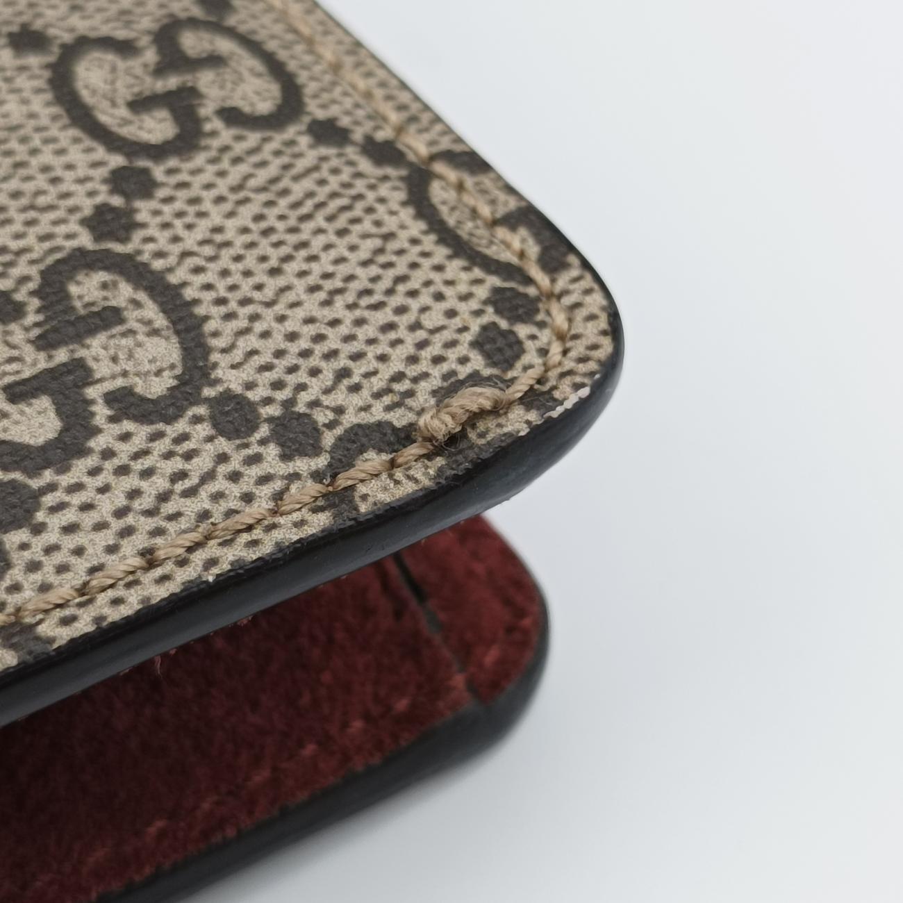 Secondhand Gucci Dionysus beige×red×multicolor PVC coated canvas 421970 shoulderbag | stylenewstar