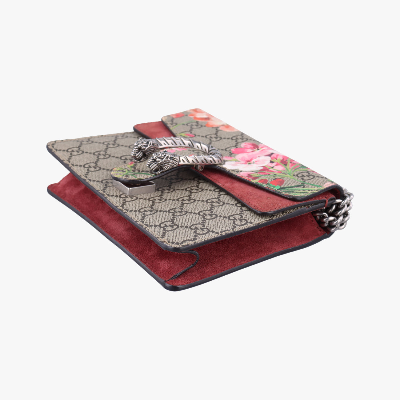 Secondhand Gucci Dionysus beige×red×multicolor PVC coated canvas 421970 shoulderbag | stylenewstar