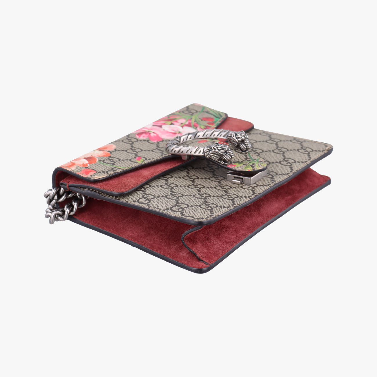 Secondhand Gucci Dionysus beige×red×multicolor PVC coated canvas 421970 shoulderbag | stylenewstar