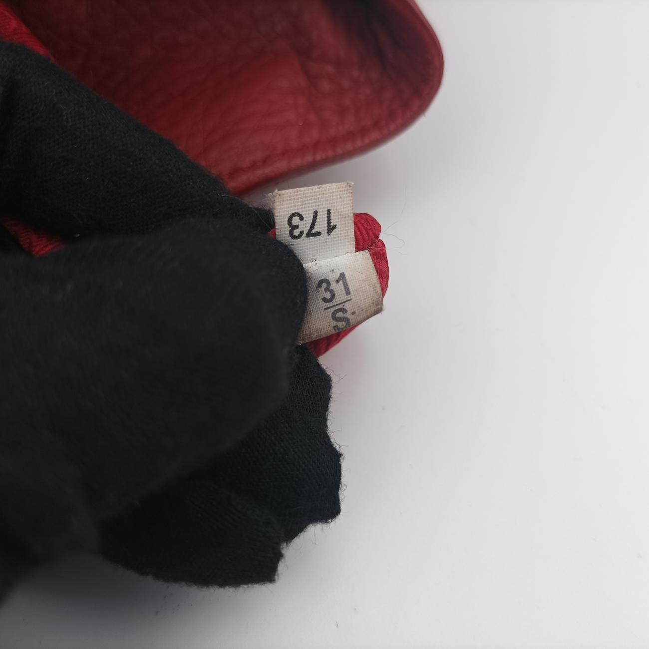 Pre-owned Prada Triangle logo Red Leather B2343M shoulderbag | stylenewstar