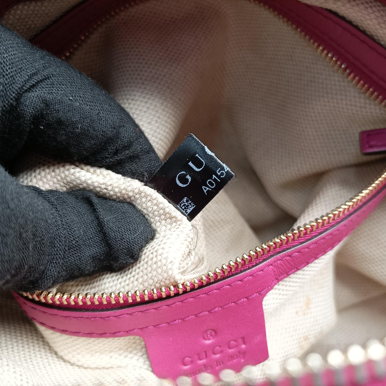 Secondhand Gucci Soho Red Patent 308362 shoulderbag | stylenewstar