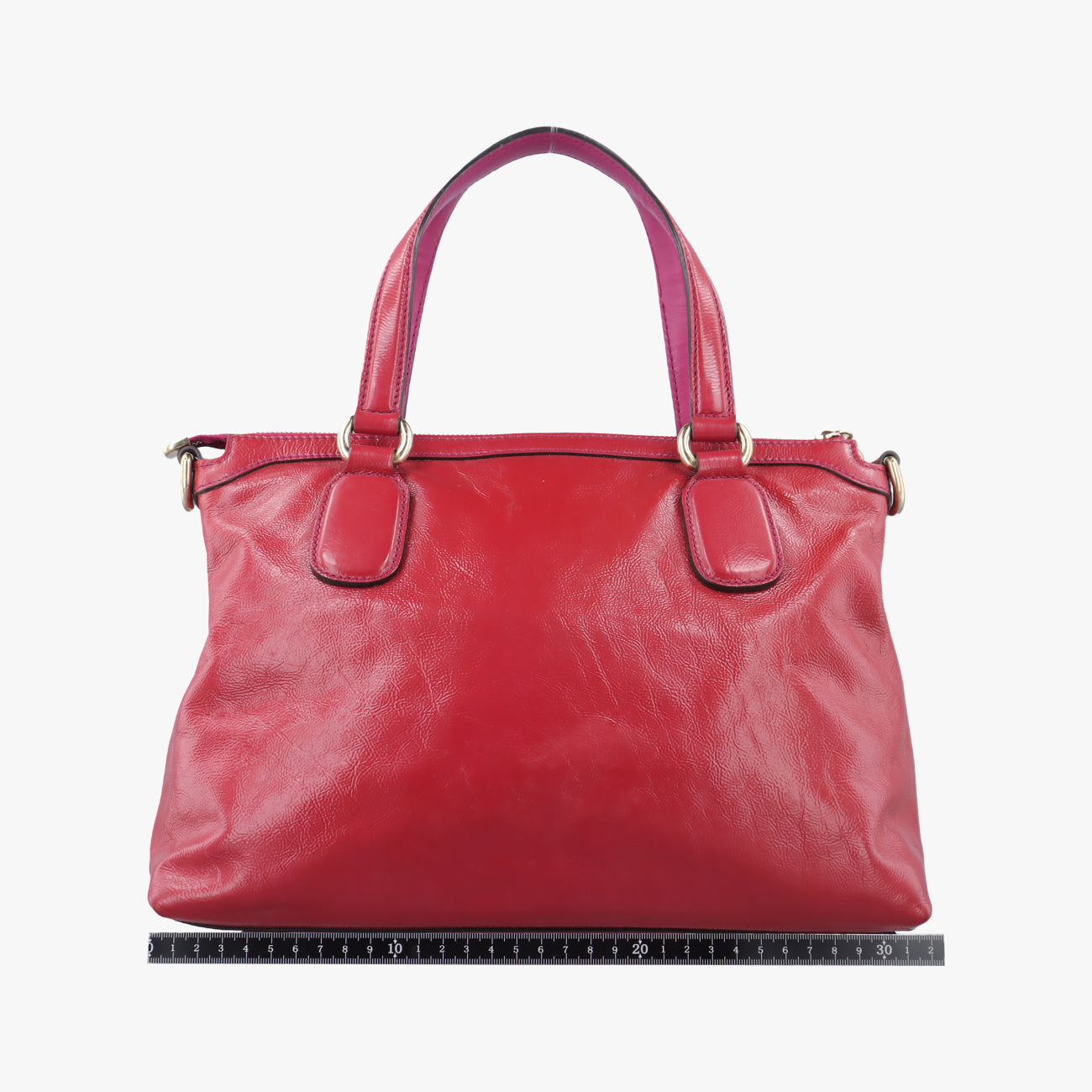 Secondhand Gucci Soho Red Patent 308362 shoulderbag | stylenewstar