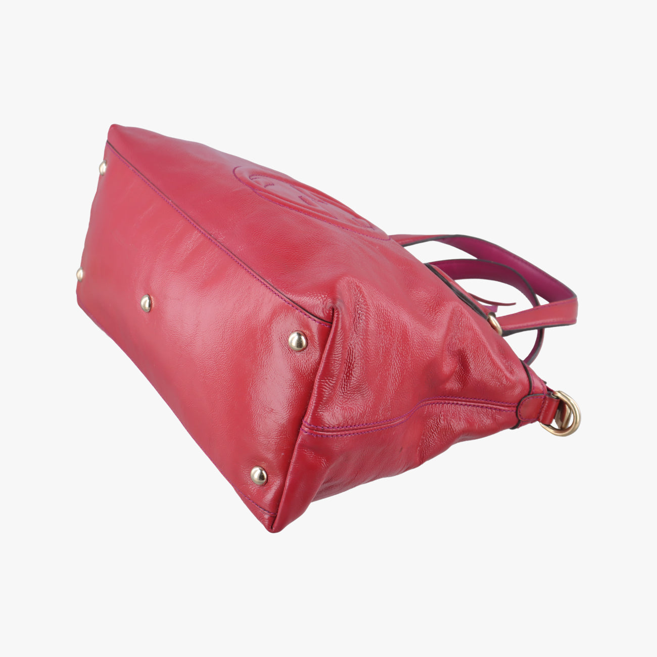 Secondhand Gucci Soho Red Patent 308362 shoulderbag | stylenewstar