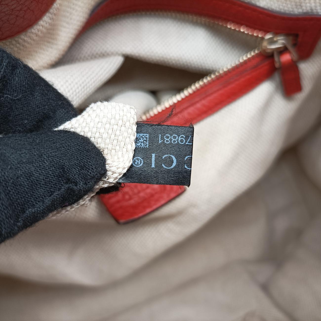 Pre-owned Gucci Soho Orange Leather 282309 handbag | stylenewstar