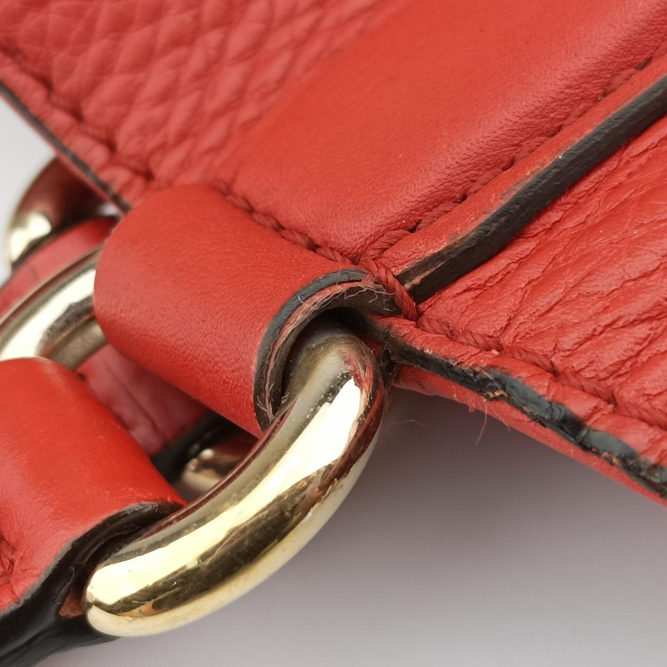 Pre-owned Gucci Soho Orange Leather 282309 handbag | stylenewstar