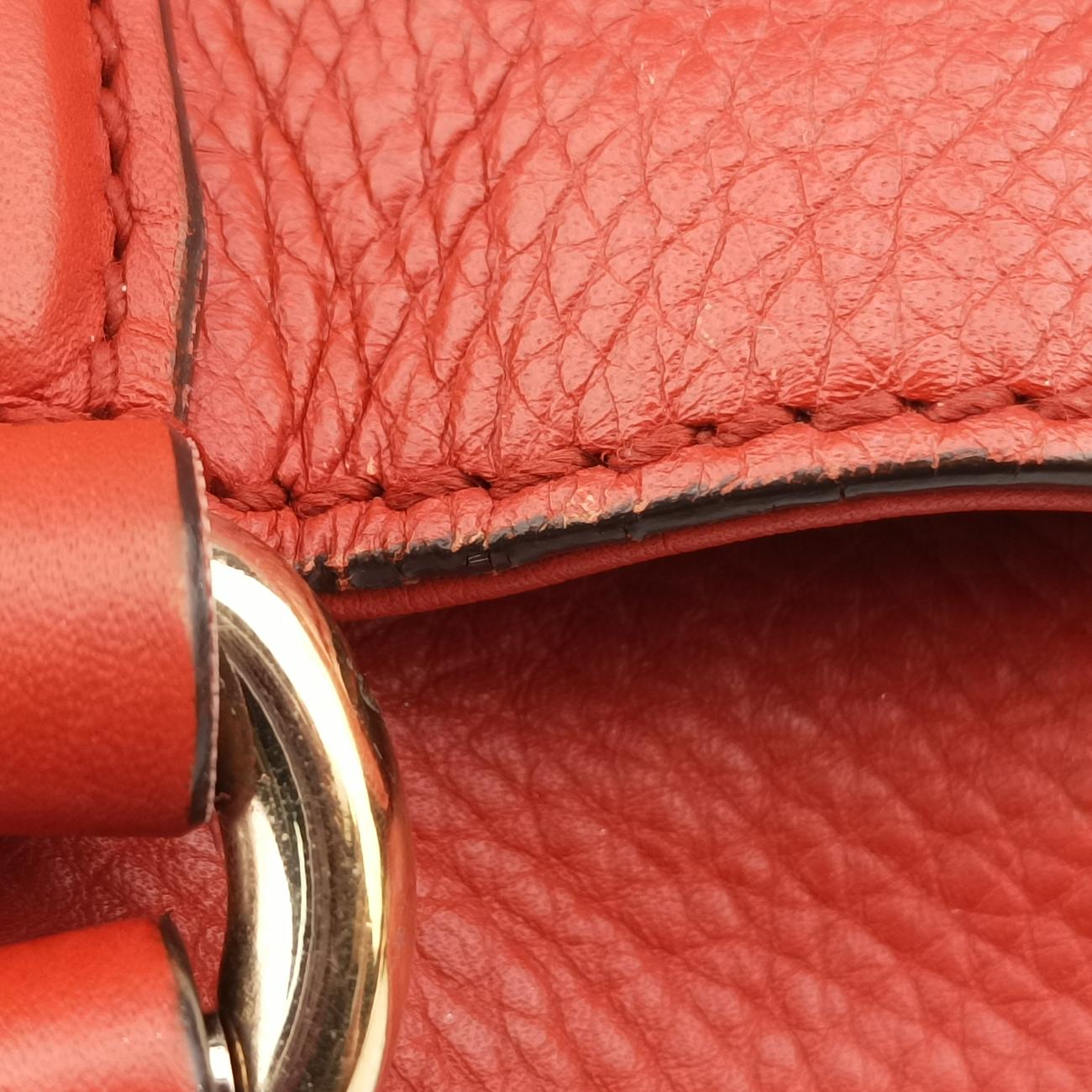 Pre-owned Gucci Soho Orange Leather 282309 handbag | stylenewstar