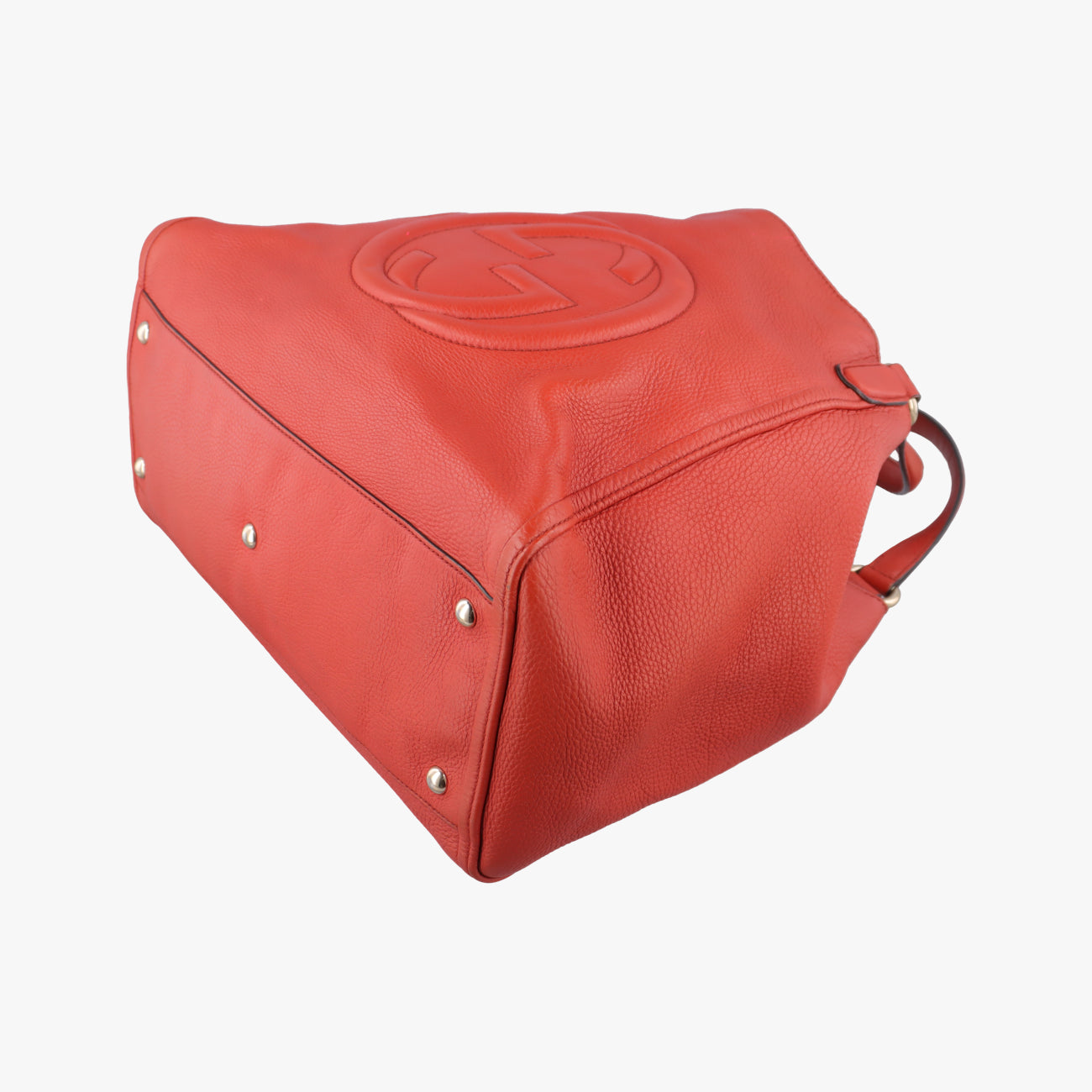 Pre-owned Gucci Soho Orange Leather 282309 handbag | stylenewstar