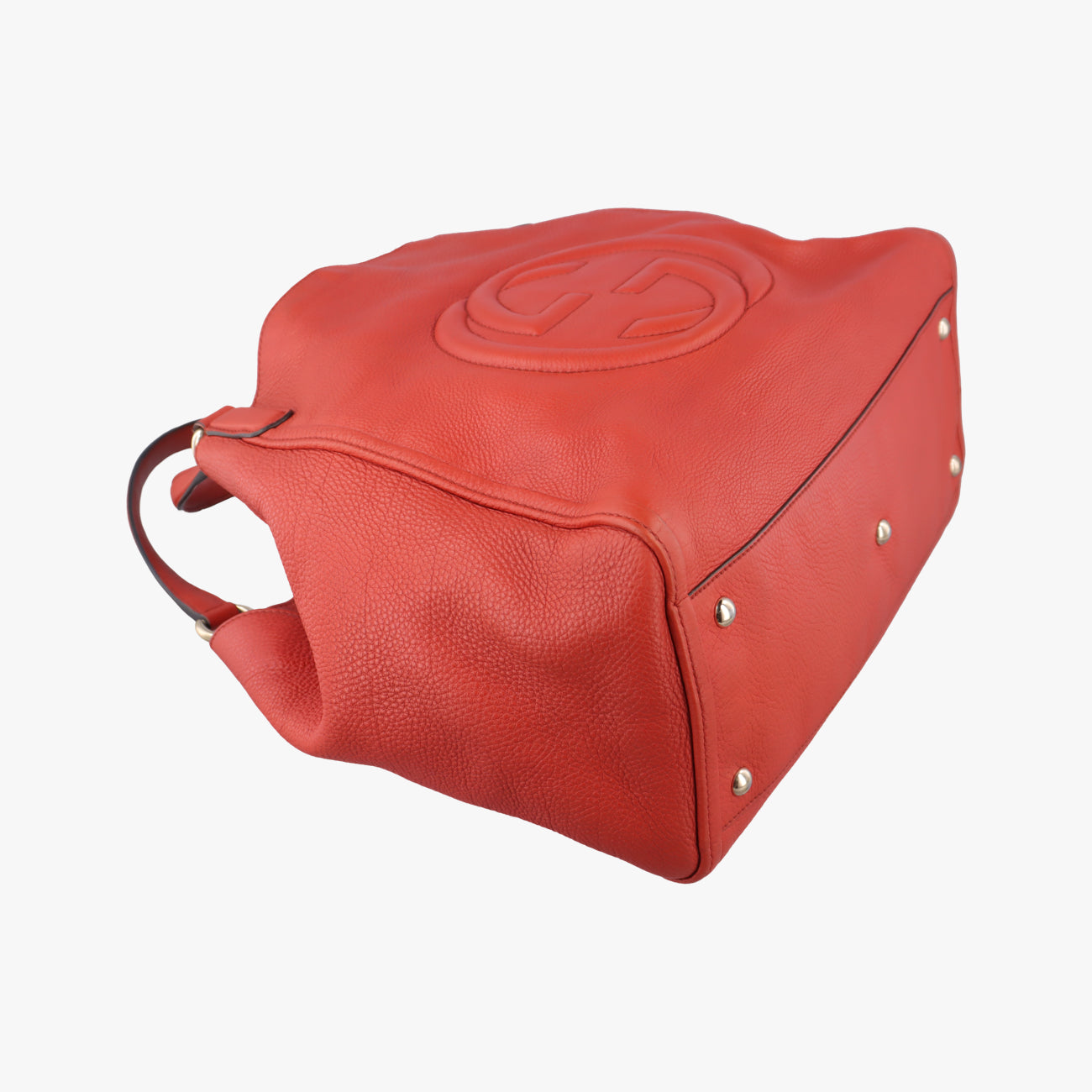 Pre-owned Gucci Soho Orange Leather 282309 handbag | stylenewstar