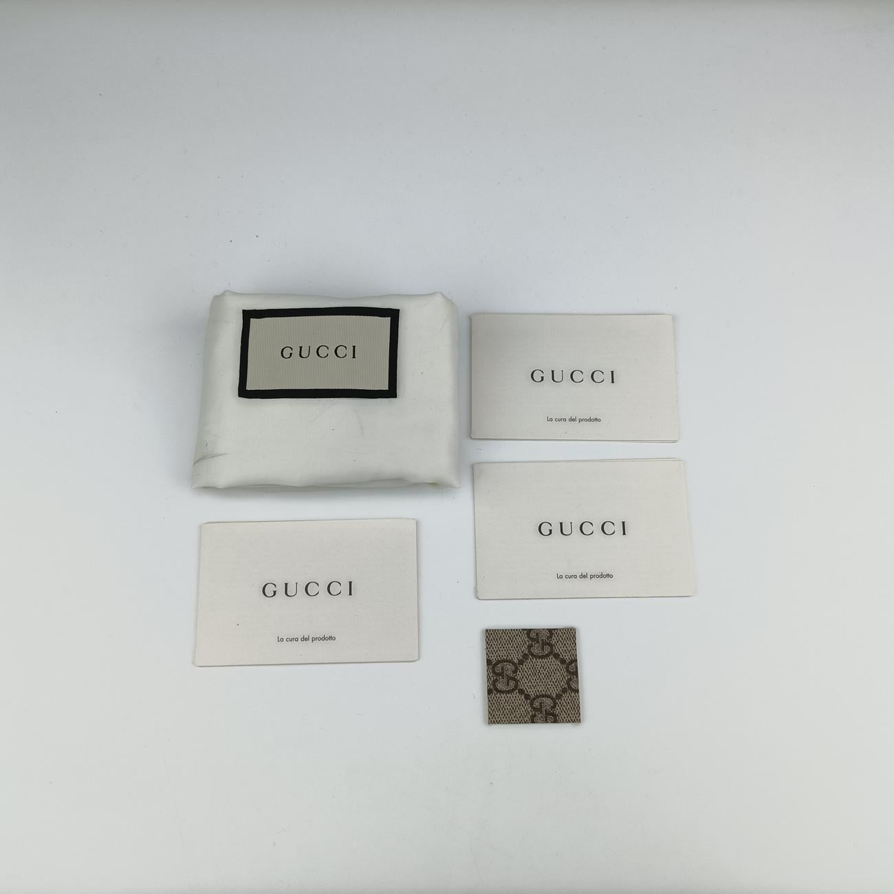 Pre-owned Gucci Dionysus beige×green×Multicolour PVC coated canvas 400249 shoulderbag | stylenewstar