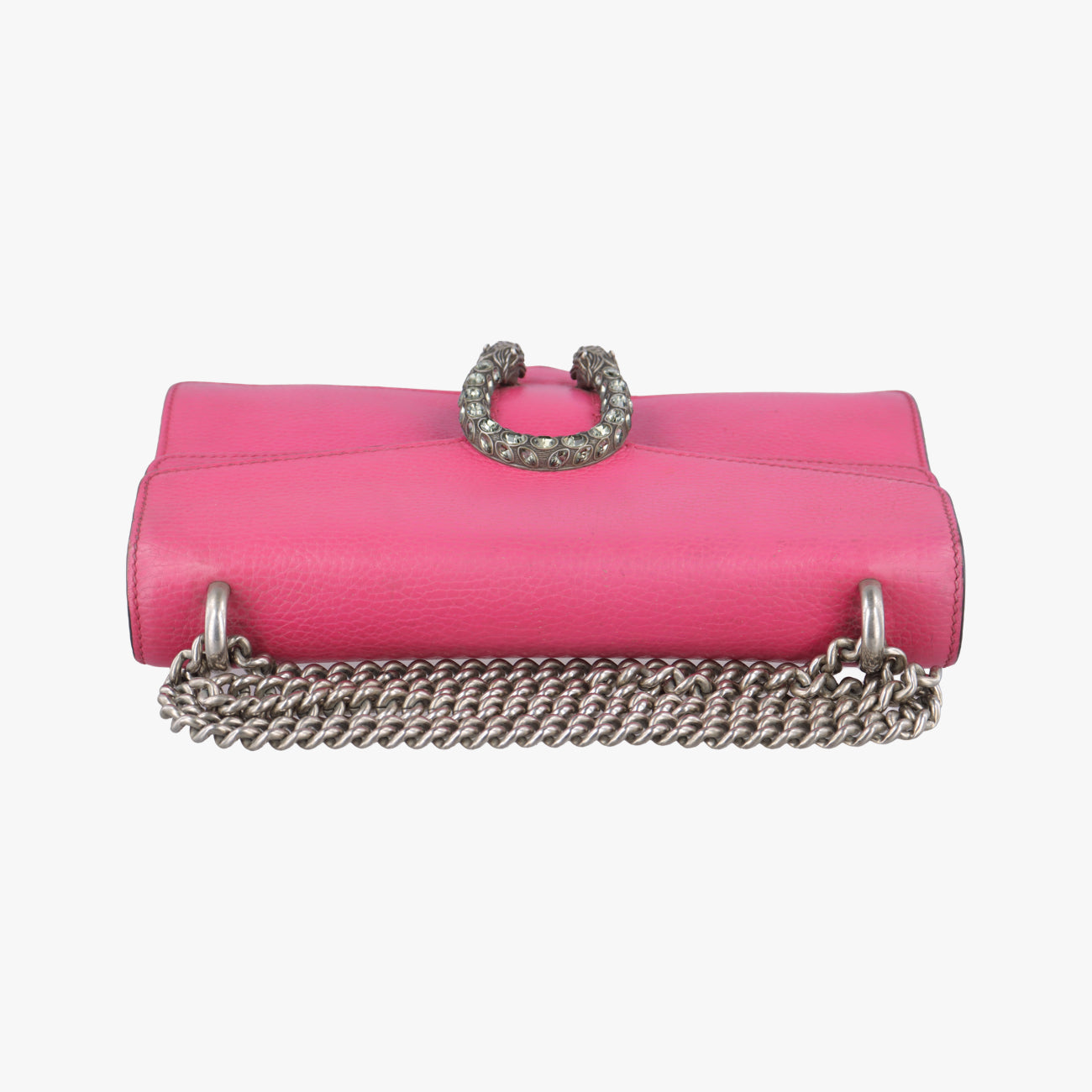 Pre-owned Gucci Dionysus Pink Leather 400249 shoulderbag | stylenewstar