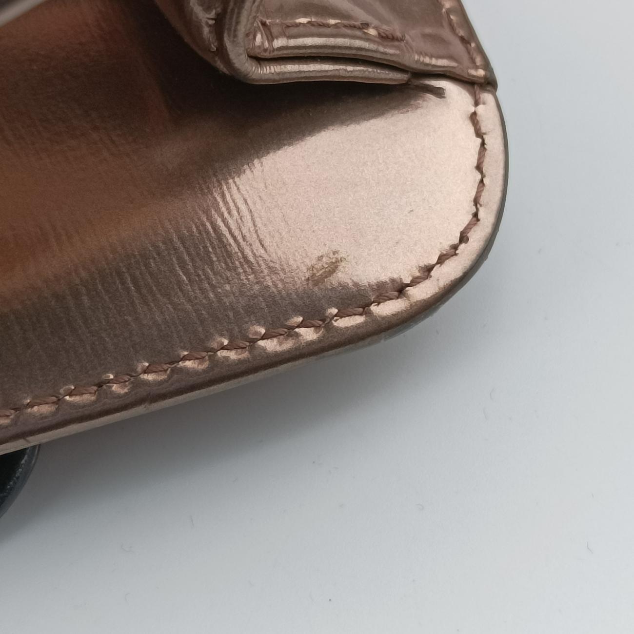 Pre-owned Christian Dior new lock Golden Patent  shoulderbag | stylenewstar