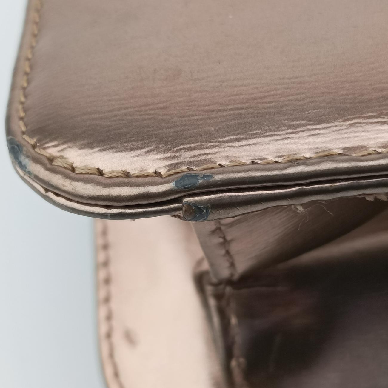 Pre-owned Christian Dior new lock Golden Patent  shoulderbag | stylenewstar