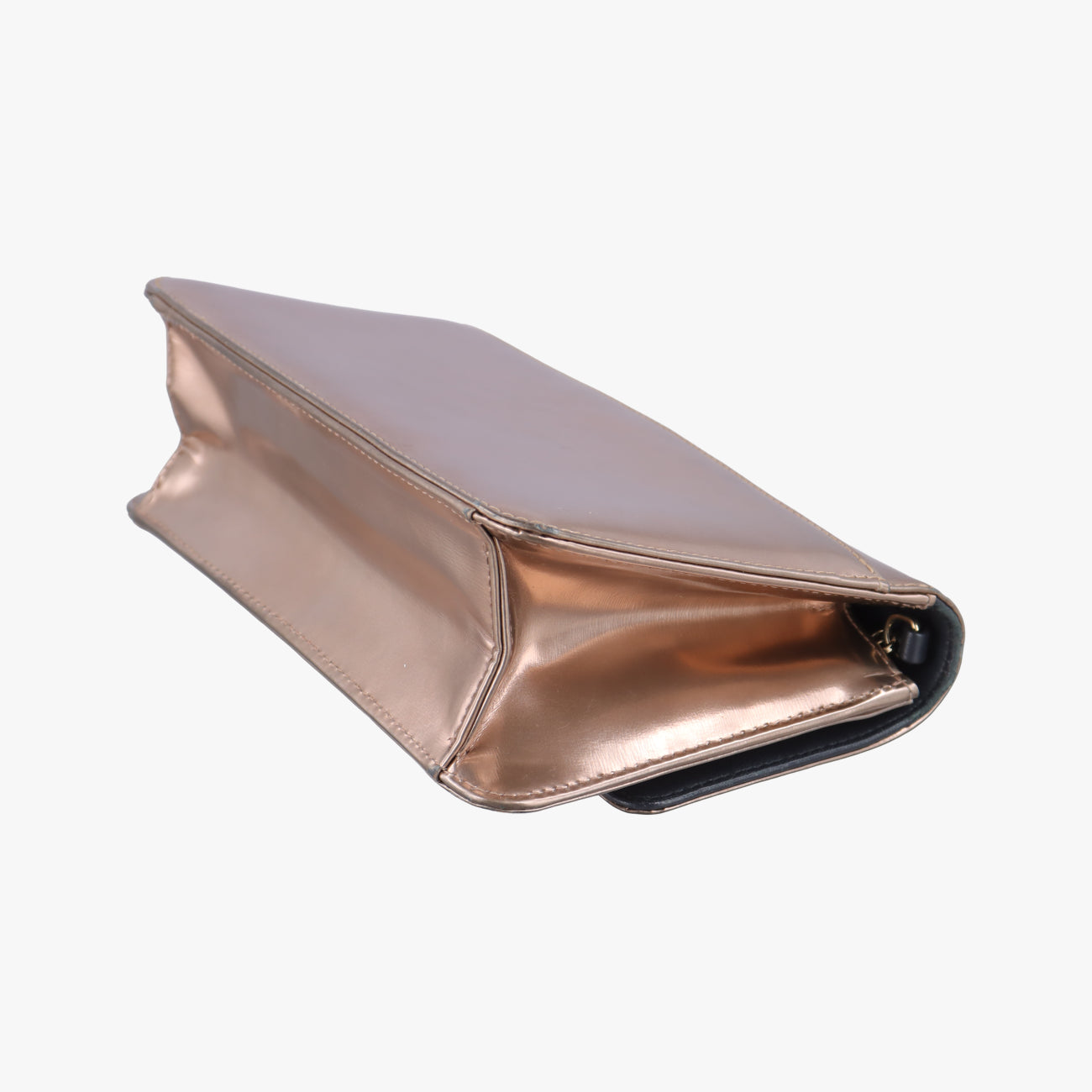 Pre-owned Christian Dior new lock Golden Patent  shoulderbag | stylenewstar