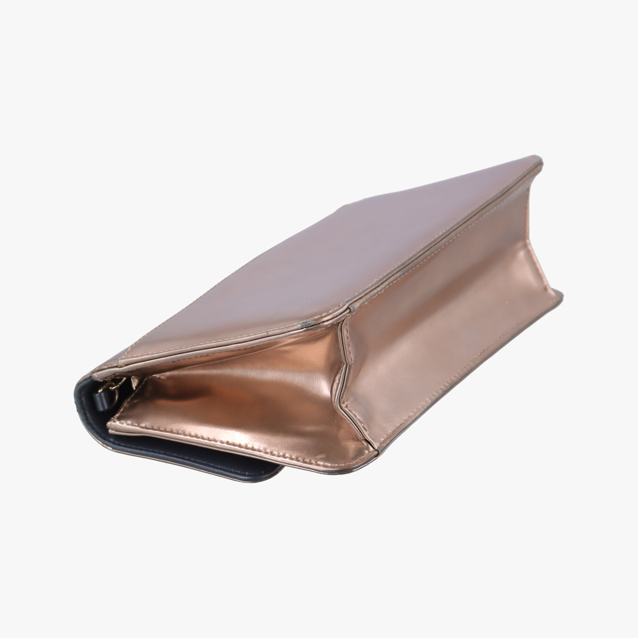 Pre-owned Christian Dior new lock Golden Patent  shoulderbag | stylenewstar