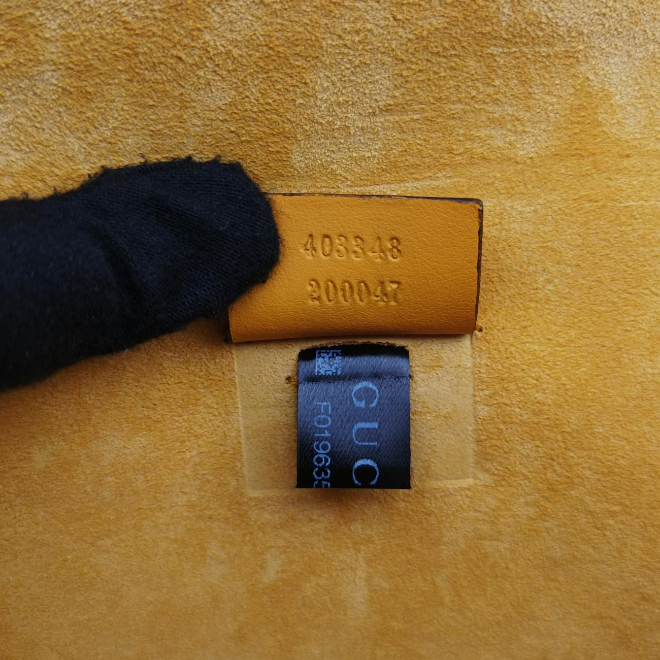 Secondhand Gucci Dionysus beige×Yellow PVC coated canvas 403348 shoulderbag | stylenewstar