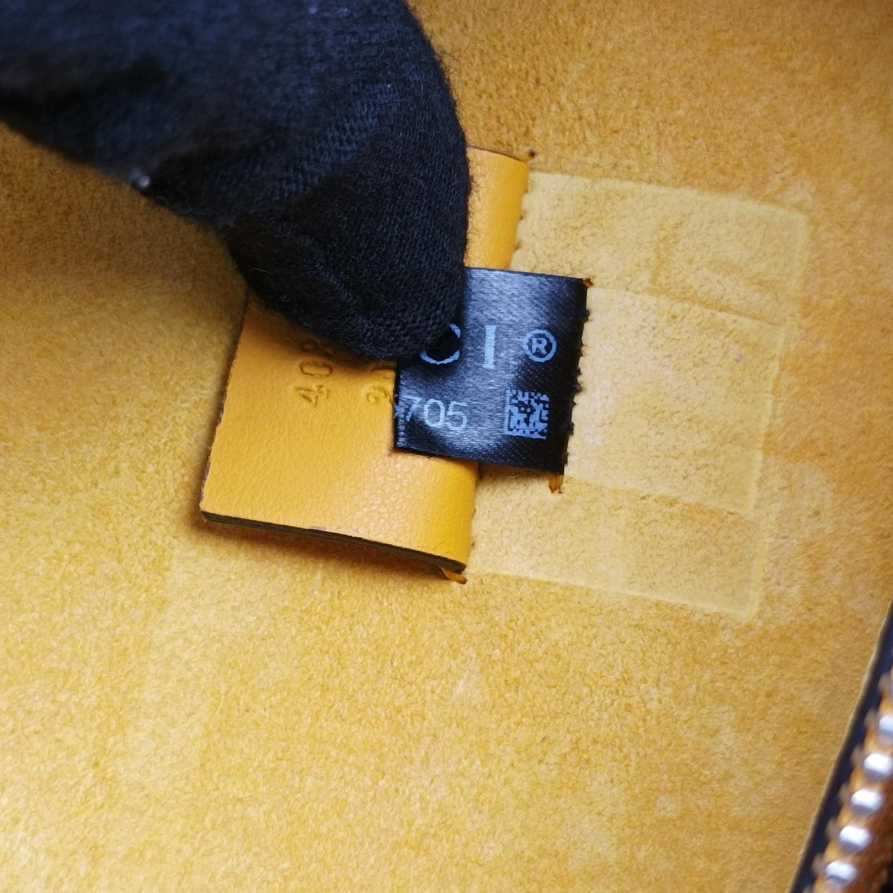 Secondhand Gucci Dionysus beige×Yellow PVC coated canvas 403348 shoulderbag | stylenewstar