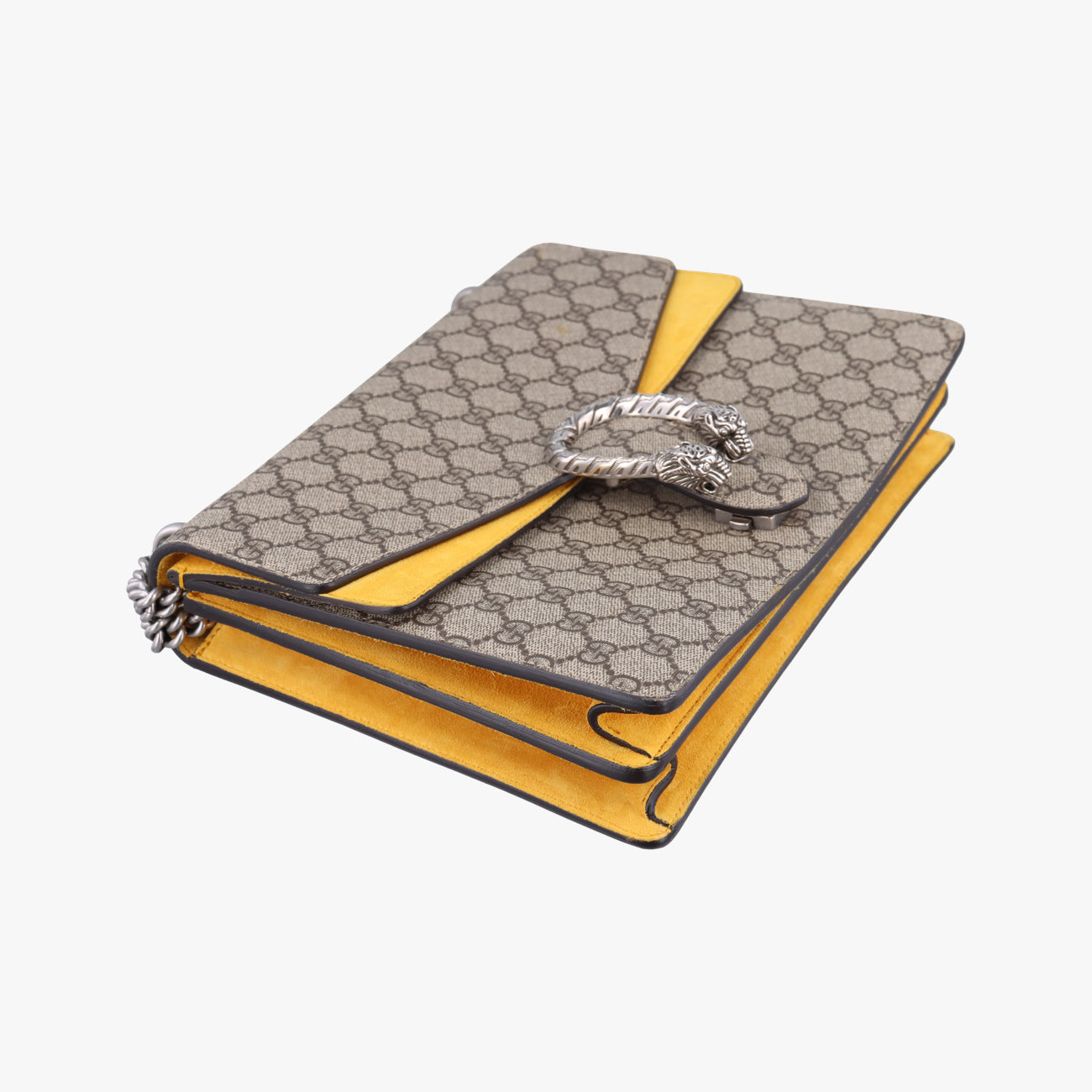 Secondhand Gucci Dionysus beige×Yellow PVC coated canvas 403348 shoulderbag | stylenewstar