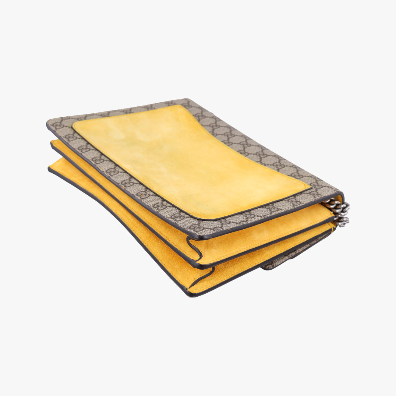 Secondhand Gucci Dionysus beige×Yellow PVC coated canvas 403348 shoulderbag | stylenewstar