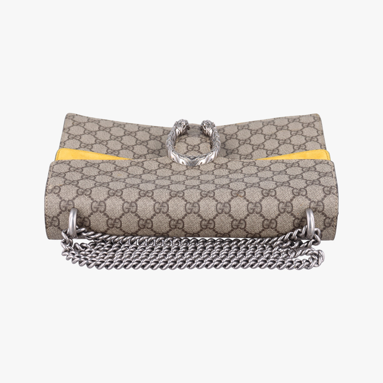 Secondhand Gucci Dionysus beige×Yellow PVC coated canvas 403348 shoulderbag | stylenewstar