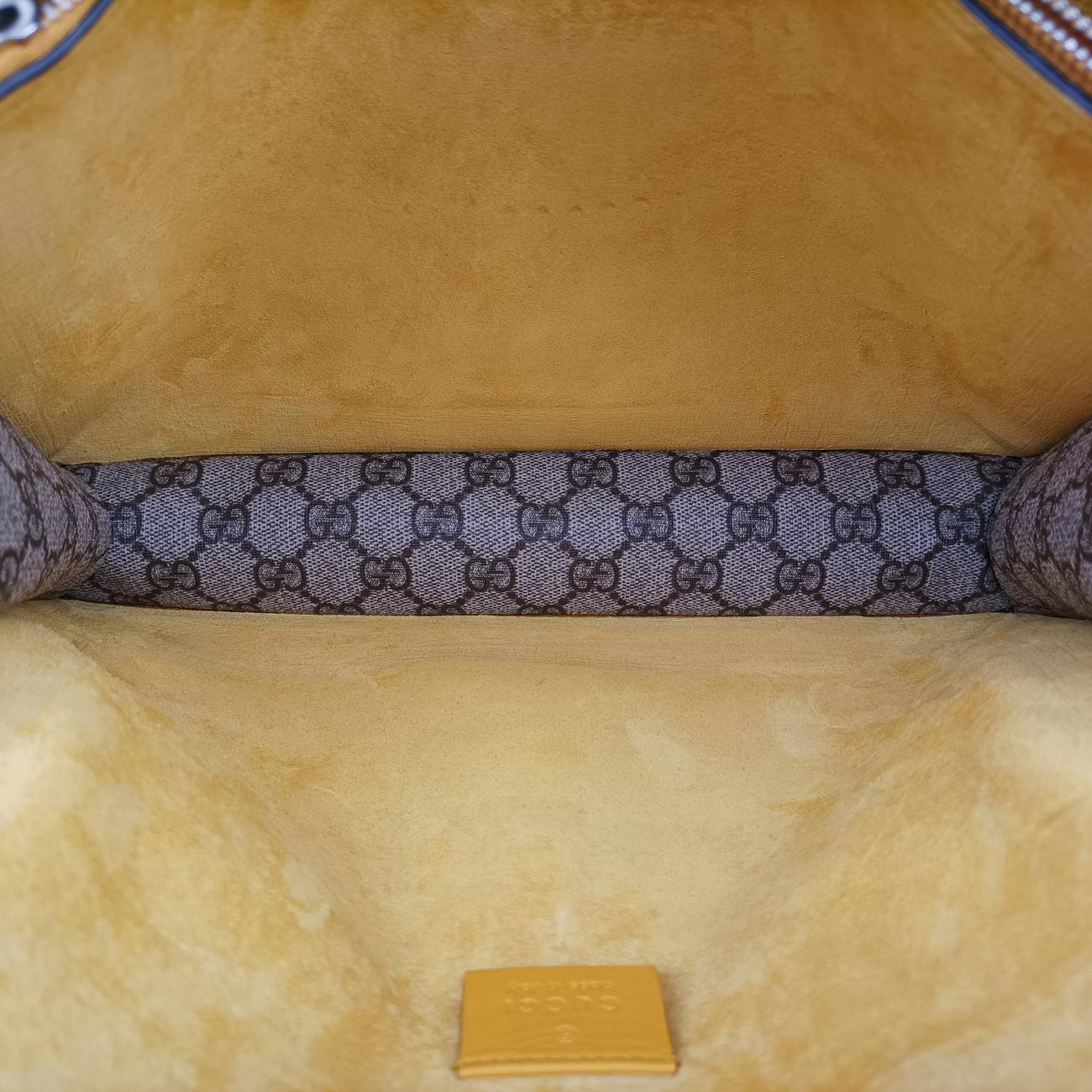 Secondhand Gucci Dionysus beige×Yellow PVC coated canvas 403348 shoulderbag | stylenewstar