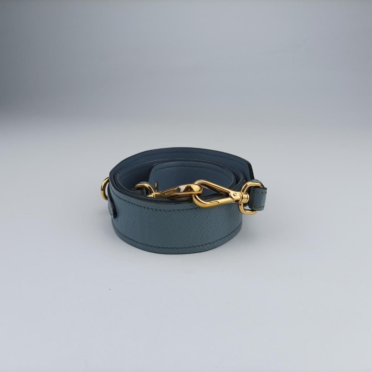 Pre-owned Prada Monochrome Blue SAFFIANO Leather 1BA156 shoulderbag | stylenewstar