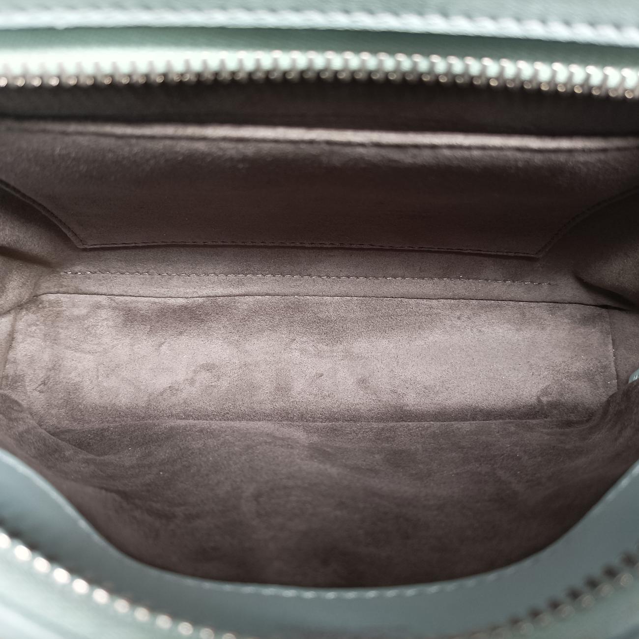 Secondhand Fendi Dotcom Click Small Green Leather 8BN299 shoulderbag | stylenewstar