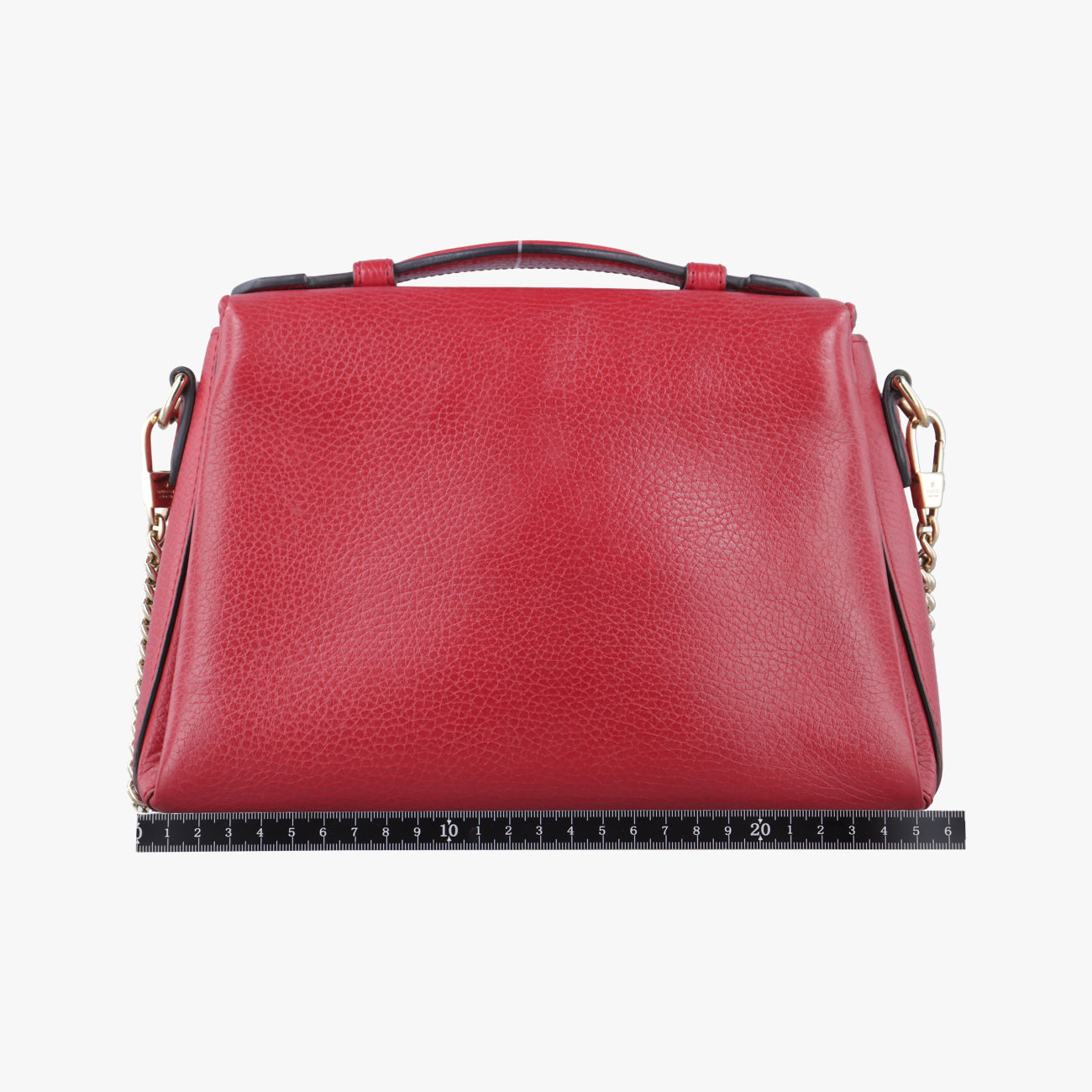 Pre-owned Gucci Interlocking G Red Leather 510302 shoulderbag | stylenewstar