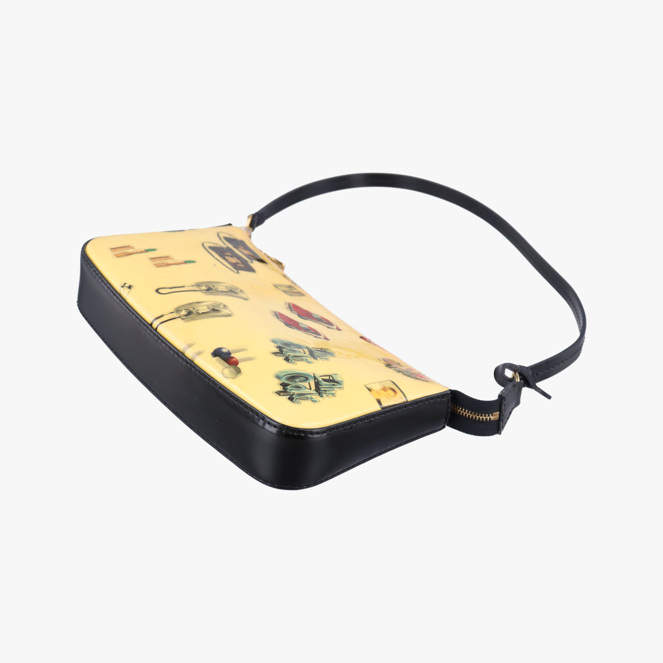 Pre-owned Louis Vuitton Pochette Accessoires Sticker White×multi Vernis M90928 handbag | stylenewstar